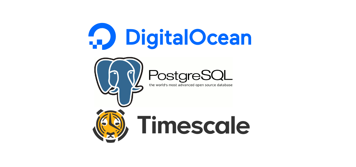 TimescaleDB on DigitalOcean's  PostgreSQL instance